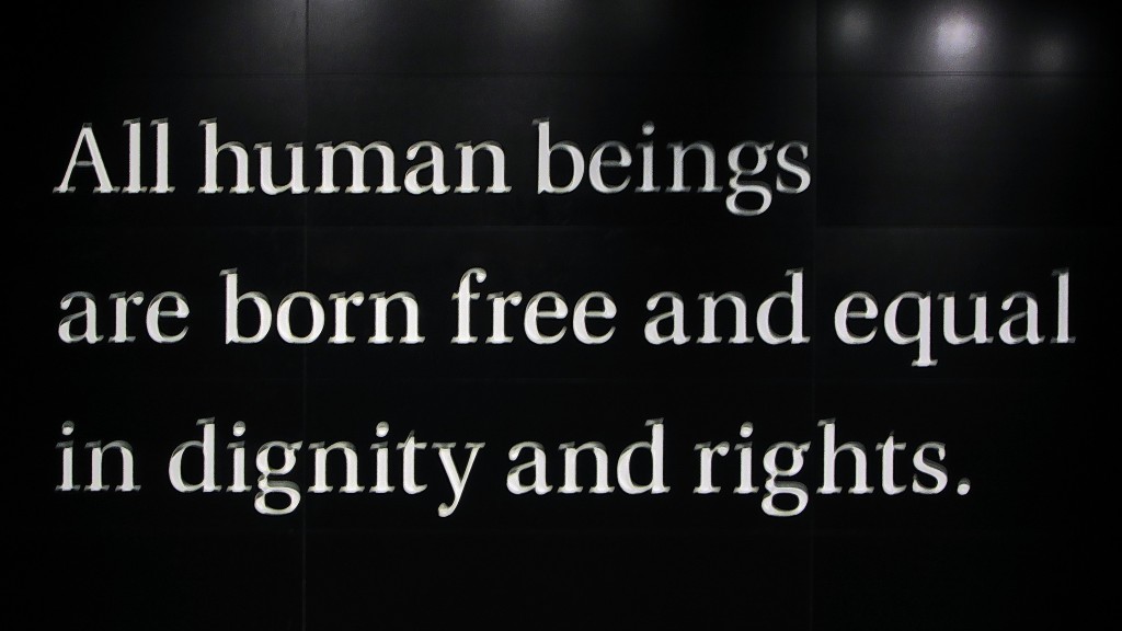 Der Tag der internationalen Menschenrechte